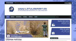 Desktop Screenshot of latulasport.es
